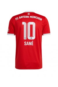 Bayern Munich Leroy Sane #10 Fotballdrakt Hjemme Klær 2022-23 Korte ermer
